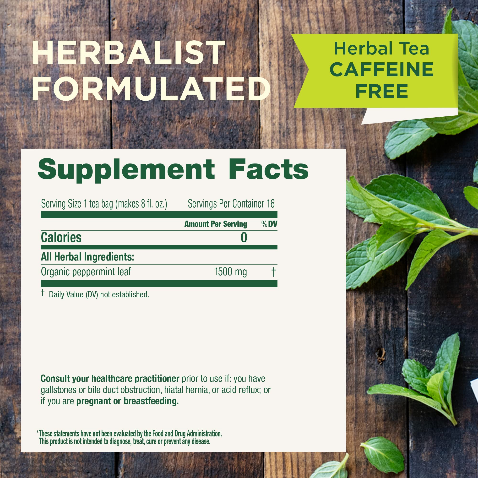 Amazon.com : Traditional Medicinals Tea, Organic Peppermint